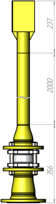 Свеча сбросная ОГСП-СВ-50-ОП-Ф100-У1 2362