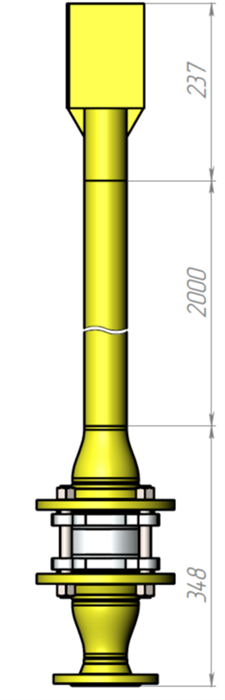 Свеча сбросная ОГСП-СВ-50-ОП-Ф50-У1 2361